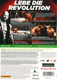 WWE '13 - Box - Back (Germany) - 901x1271