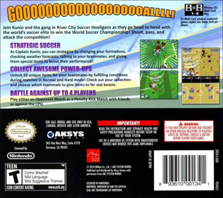 River City Soccer Hooligans - Box - Back (North America) - 1000x885