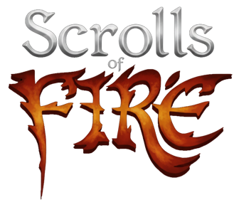 Scrolls of Fire - Clear Logo (World) - 757x632