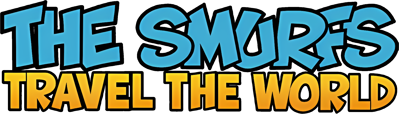 The Smurfs Travel the World - Clear Logo (Europe) - 2411x688
