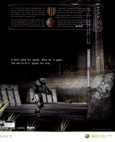 Halo 3 - Advertisement Flyer - Front (United States) - 1773x2188