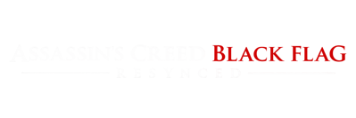 Assassin's Creed Black Flag Resynced - Clear Logo (World) - 2172x724