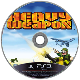 Heavy Weapon - Fanart - Disc (World) - 1000x1000