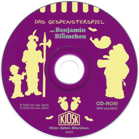 Benjamin Blümchen: Das Gespensterspiel - Disc (Germany) - 798x800