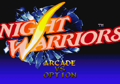 Night Warriors: Darkstalkers' Revenge - Screenshot - Game Select (World) - 640x448