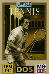 I Play: 3D Tennis - Fanart - Box - Front (World) - 1024x1536