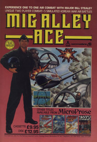 Mig Alley Ace - Advertisement Flyer - Front (Europe) - 923x1350