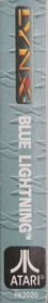 Blue Lightning - Box - Spine (North America) - 129x800