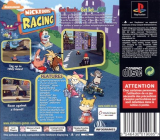 Nicktoons Racing - Box - Back (Europe) - 712x623