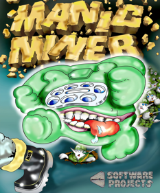 Manic Miner - Fanart - Box - Front (Europe) - 896x1080