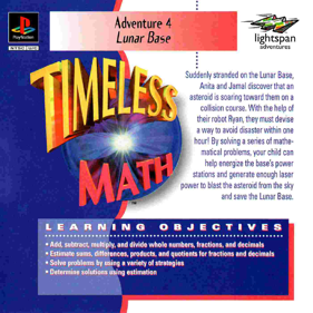 Timeless Math Adventure 4: Lunar Base - Box - Front (North America) - 1100x1100