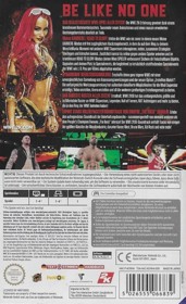 WWE 2K18 - Box - Back (Germany) - 751x1229