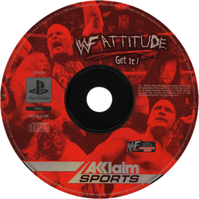 WWF Attitude - Disc (Germany) - 600x600