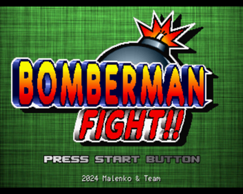 Saturn Bomberman Fight!! - Screenshot - Game Title (World) - 906x720