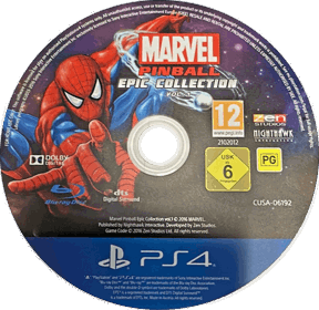 Marvel Pinball Epic Collection Vol. 1 - Disc (World) - 1451x1412