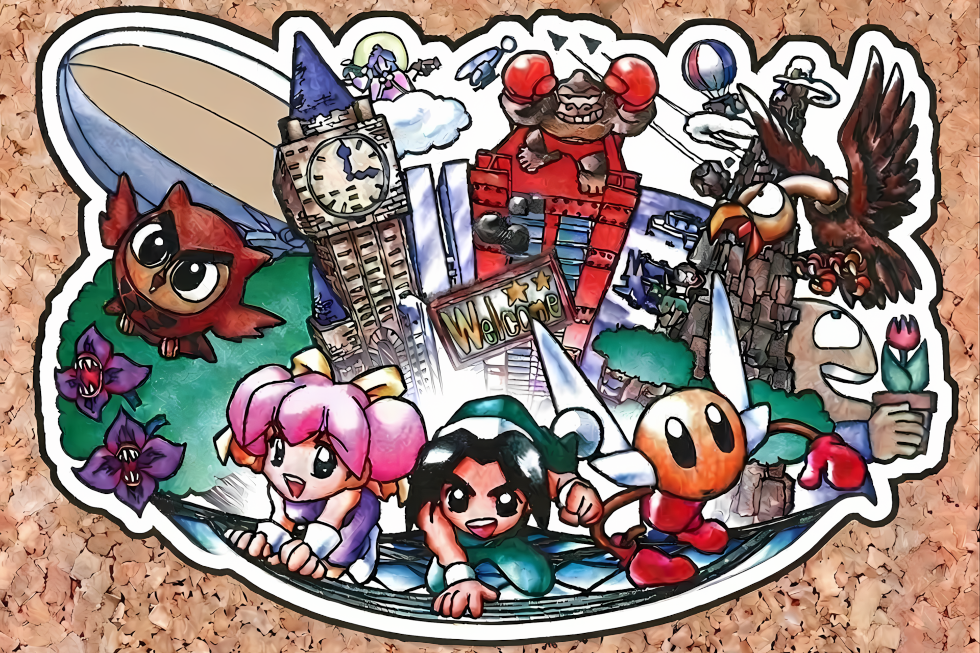 Illustration of Hyper Crazy Climber