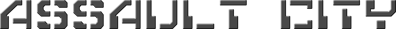 Assault City - Clear Logo (Europe) - 8671x635