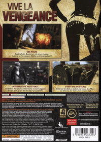 The Saboteur - Box - Back (Germany) - 1200x1689