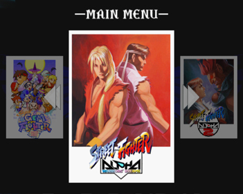 Street Fighter Alpha Anthology - Screenshot - Game Select (World) - 640x512