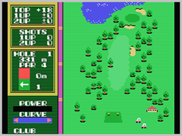 Hole in One - Screenshot - Gameplay (World) - 256x192