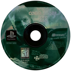 Wing Commander III: Heart of the Tiger - Disc (North America) - 600x600