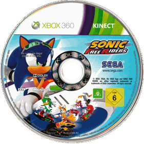Sonic Free Riders - Disc (Europe) - 2894x2894