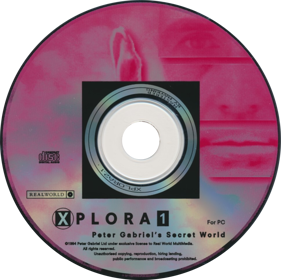 Xplora 1: Peter Gabriel's Secret World - Disc (North America) - 969x966