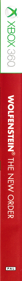 Wolfenstein: The New Order - Box - Spine (Europe) - 335x4276