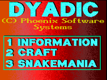 Dyadic - Screenshot - Game Title (Europe) - 512x384