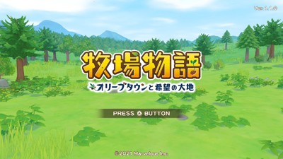Story of Seasons: Pioneers of Olive Town - Screenshot - Game Title (Japan) - 1280x720