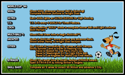 World Cup Soccer: NitroNimbus MOD - Arcade - Controls Information (World) - 800x480