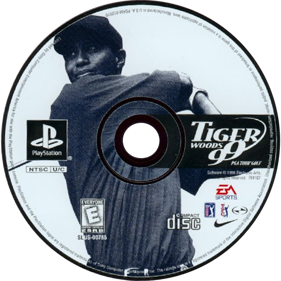 Tiger Woods 99: PGA Tour Golf - Disc (North America) - 700x700