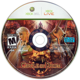 Kingdom Under Fire: Circle of Doom - Disc (North America) - 789x789
