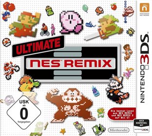 Ultimate NES Remix - Box - Front (Germany) - 1445x1298