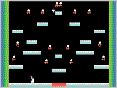 Easter Bunny - Screenshot - Gameplay (World) - 256x192