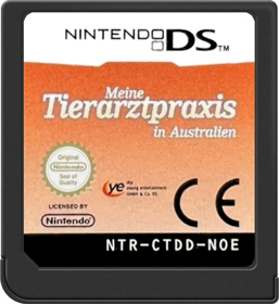 Paws & Claws: Pet Vet: Australian Adventures - Cart - Front (Europe) - 517x564