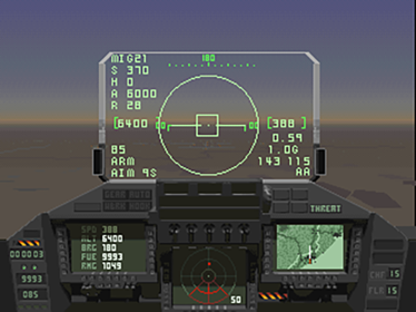 TFX: Tactical Fighter eXperiment - Screenshot - Gameplay (Japan) - 640x480