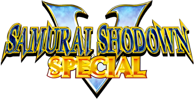 Samurai Shodown V: Special - Clear Logo (North America) - 1600x815