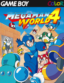 Mega Man World 4 DX - Fanart - Box - Front (World) - 500x646