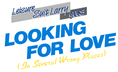 Leisure Suit Larry Goes Looking for Love (in Several Wrong Places) - Clear Logo (World) - 2624x1600