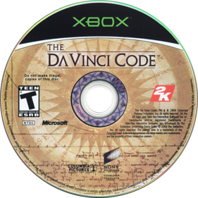 The Da Vinci Code - Disc (North America) - 772x771