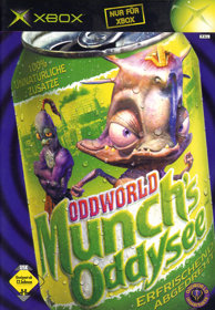 Oddworld: Munch's Oddysee - Box - Front (Germany) - 600x867