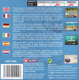Monster! Bass Fishing - Box - Back (Europe) - 640x647