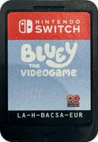 Bluey: The Videogame - Cart - Front (Europe) - 628x907
