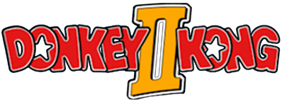 Donkey Kong II: Jumpman Returns - Clear Logo (North America) - 865x313