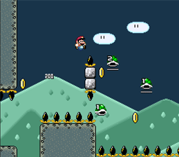 Illustration of Super Mario World: Cube's Kaizo World 2