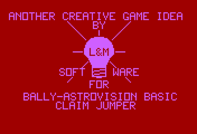 Claim Jumpers - Screenshot - Game Title (North America) - 352x240