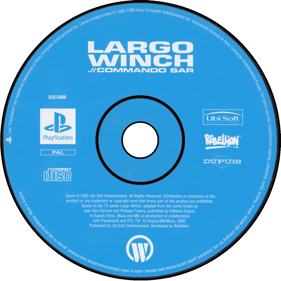 Largo Winch: Commando SAR - Disc (Europe) - 1000x1000