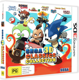 Sega 3D Classics Collection - Box - 3D (Australia) - 841x856