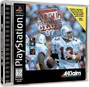 NFL Quarterback Club 97 - Box - 3D (North America) - 1227x1200